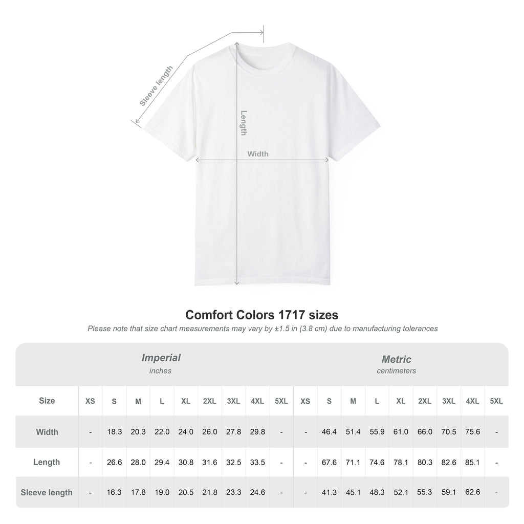Built in Silence — Unisex Garment-Dyed T-shirt