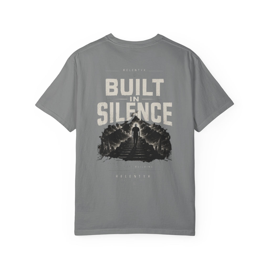 Built in Silence — Unisex Garment-Dyed T-shirt