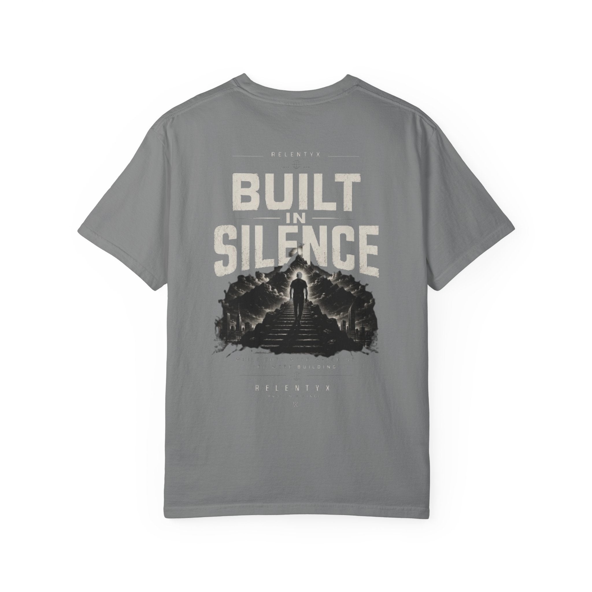 Built in Silence — Unisex Garment-Dyed T-shirt