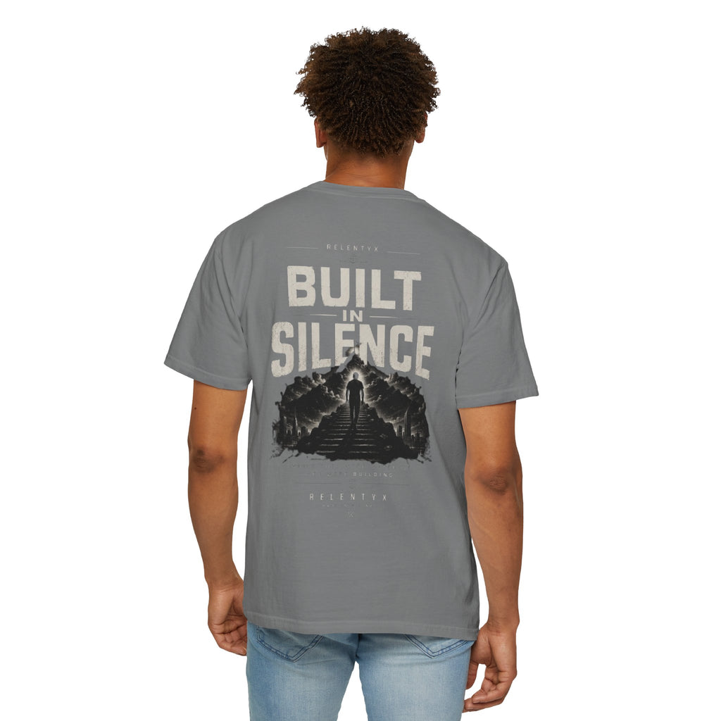 Built in Silence — Unisex Garment-Dyed T-shirt