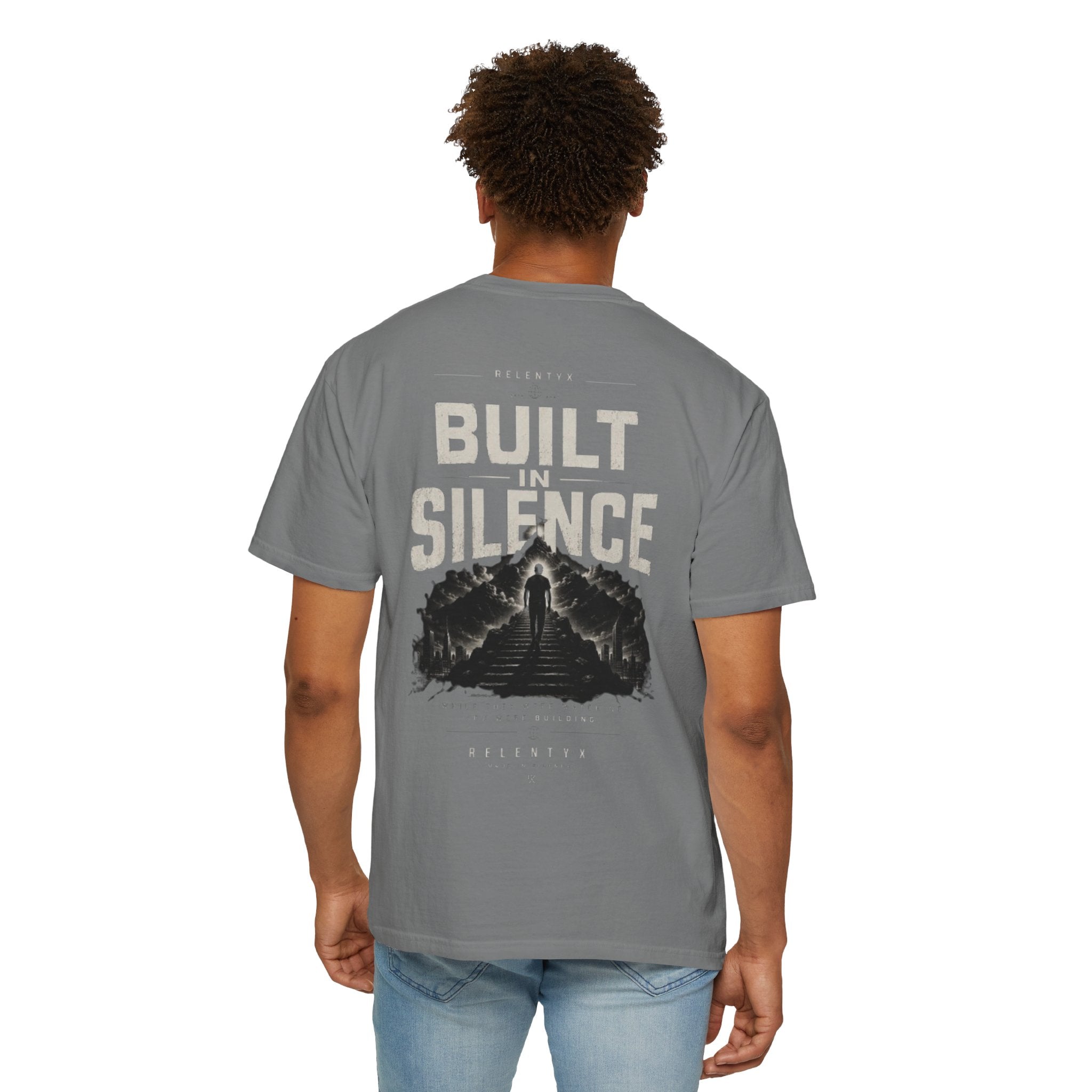 Built in Silence — Unisex Garment-Dyed T-shirt